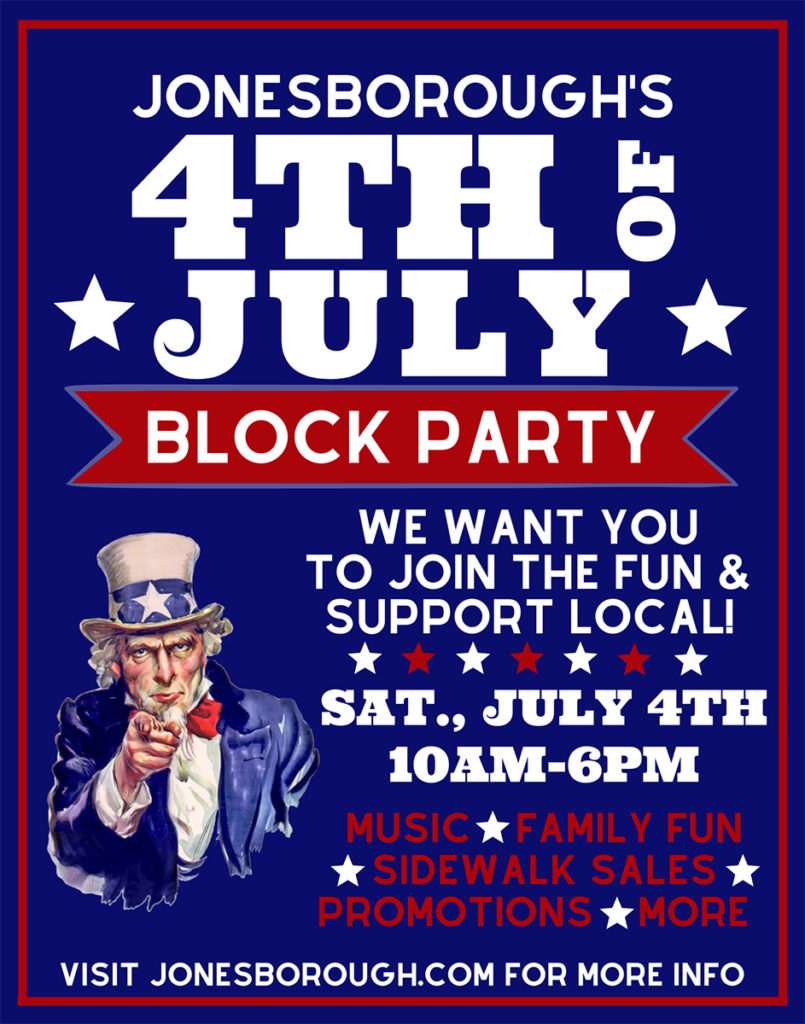 Jonesborough's 4th of July Block Party Town of Jonesborough