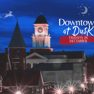 Downtown at Dusk Christmas Event